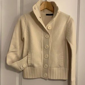 Cotton button up cardigan